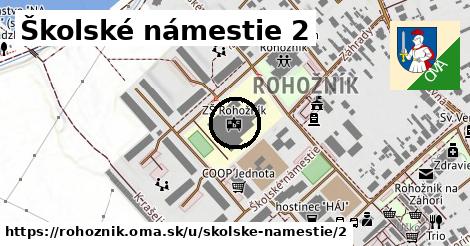 Školské námestie 2, Rohožník