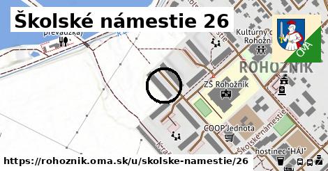 Školské námestie 26, Rohožník