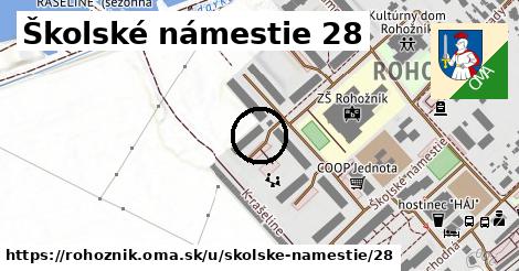 Školské námestie 28, Rohožník