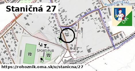 Staničná 27, Rohožník