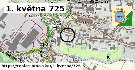 1. května 725, Rosice