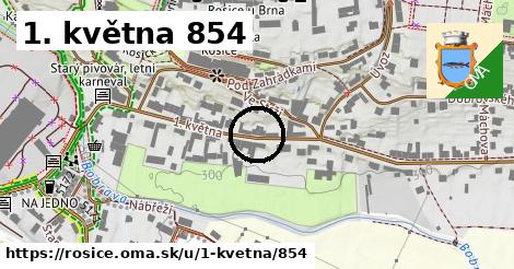 1. května 854, Rosice