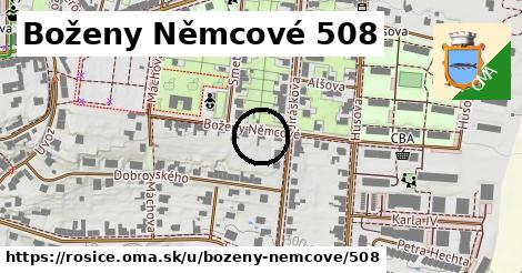 Boženy Němcové 508, Rosice