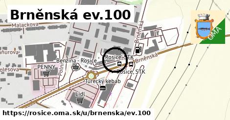Brněnská ev.100, Rosice