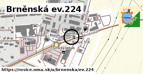 Brněnská ev.224, Rosice