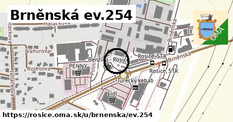 Brněnská ev.254, Rosice