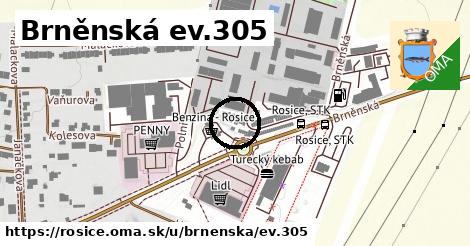 Brněnská ev.305, Rosice