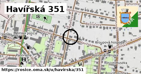 Havířská 351, Rosice