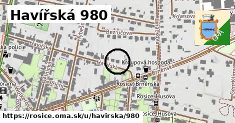 Havířská 980, Rosice