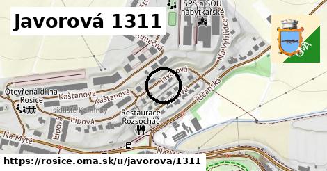 Javorová 1311, Rosice