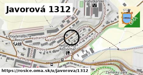 Javorová 1312, Rosice