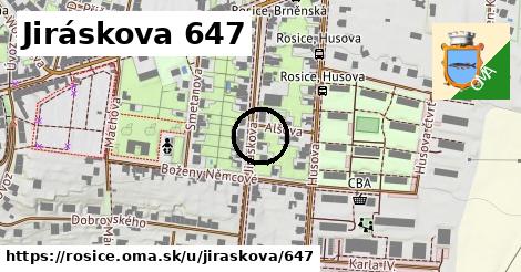 Jiráskova 647, Rosice