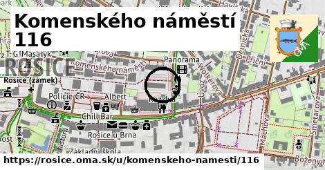 Komenského náměstí 116, Rosice