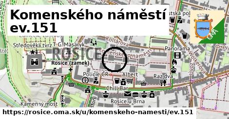 Komenského náměstí ev.151, Rosice