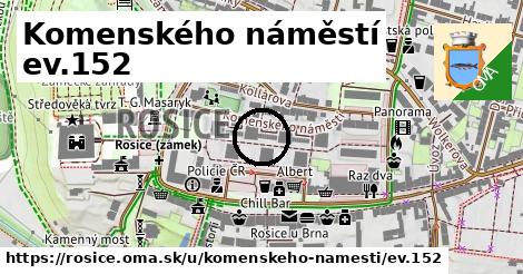 Komenského náměstí ev.152, Rosice