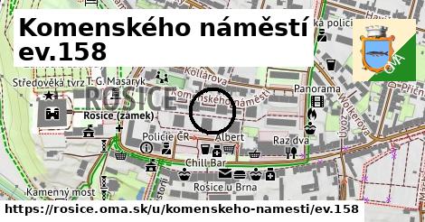 Komenského náměstí ev.158, Rosice