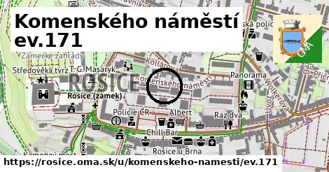 Komenského náměstí ev.171, Rosice