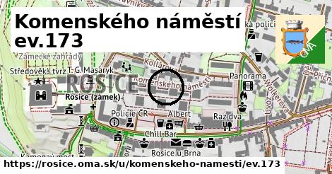 Komenského náměstí ev.173, Rosice