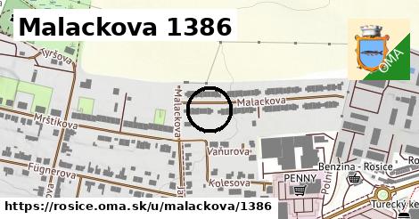 Malackova 1386, Rosice