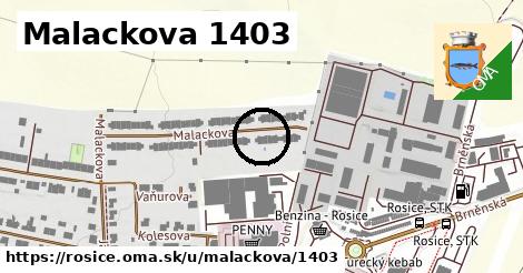 Malackova 1403, Rosice