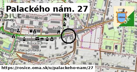 Palackého nám. 27, Rosice