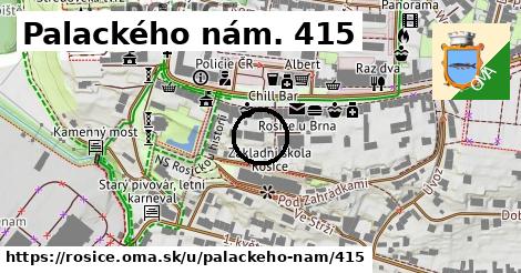 Palackého nám. 415, Rosice