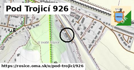 Pod Trojicí 926, Rosice