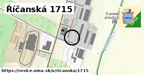 Říčanská 1715, Rosice