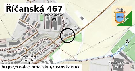 Říčanská 467, Rosice