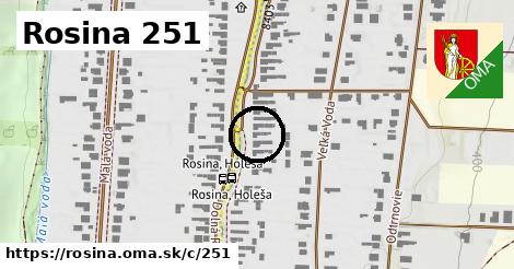 Rosina <span class="supisne">251</span>