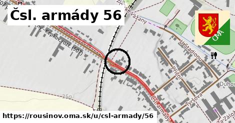 Čsl. armády 56, Rousínov