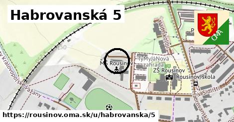 Habrovanská 5, Rousínov