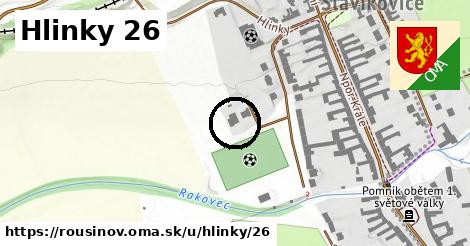 Hlinky 26, Rousínov