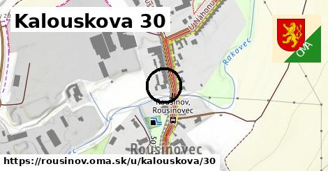 Kalouskova 30, Rousínov