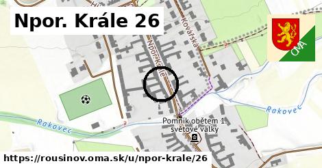 Npor. Krále 26, Rousínov
