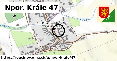 Npor. Krále 47, Rousínov
