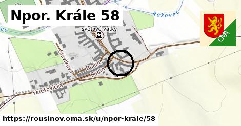 Npor. Krále 58, Rousínov