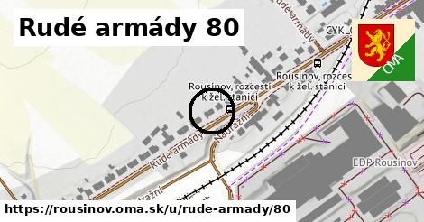 Rudé armády 80, Rousínov