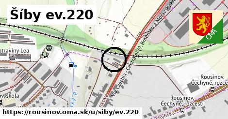 Šíby ev.220, Rousínov