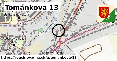 Tománkova 13, Rousínov