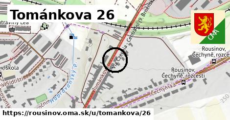 Tománkova 26, Rousínov