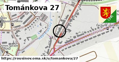 Tománkova 27, Rousínov