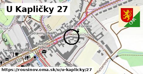 U Kapličky 27, Rousínov