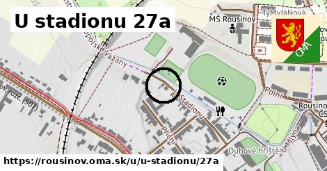 U stadionu 27a, Rousínov