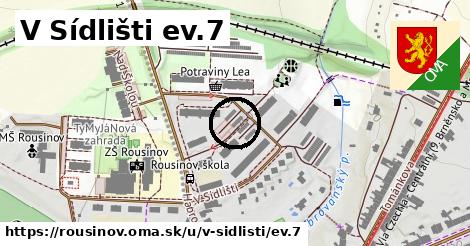 V Sídlišti ev.7, Rousínov