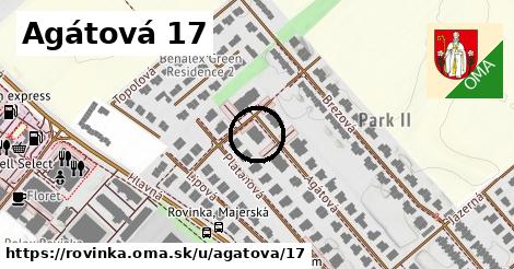 Agátová 17, Rovinka