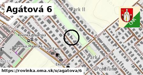 Agátová 6, Rovinka