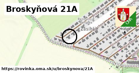 Broskyňová 21A, Rovinka