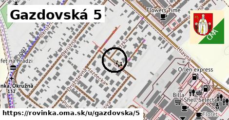 Gazdovská 5, Rovinka