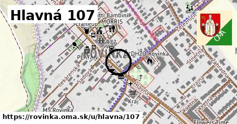 Hlavná 107, Rovinka